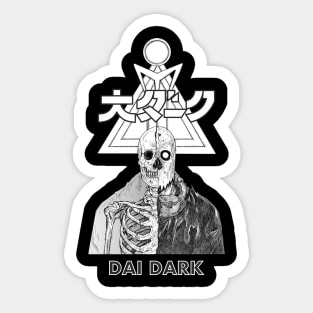 DAI DARK b/w Sticker